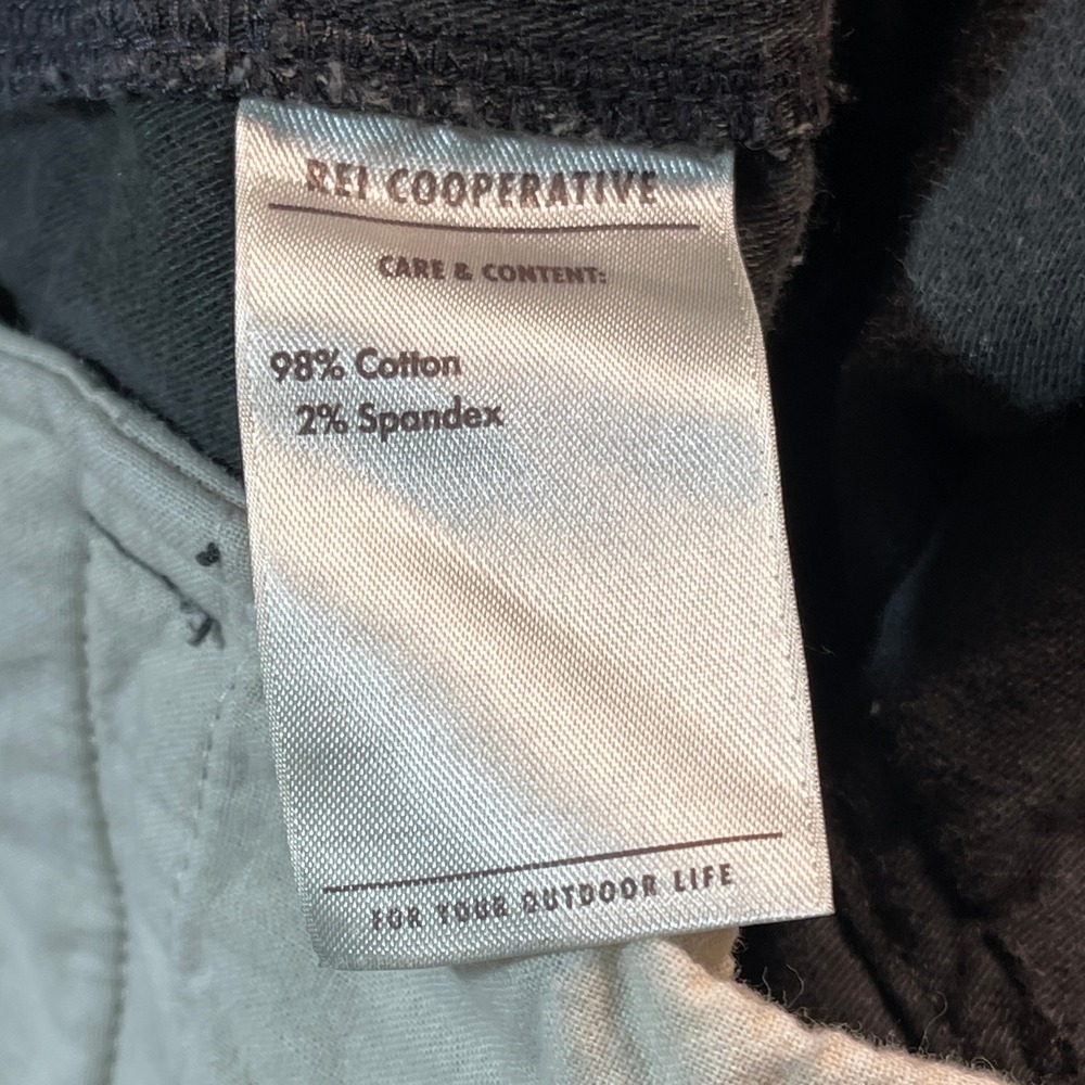 REI Cooperative Trail Pants Outdoor Hiking Utility Gray 34 Men's‎ Jogger Slim - Picture 13 of 15